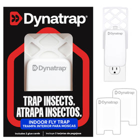 DynaTrap DT3007W UV light attracts flying insects indoors for quick control