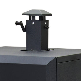 Dyna-Glo DGO1890BDC-D door seal improving heat retention.