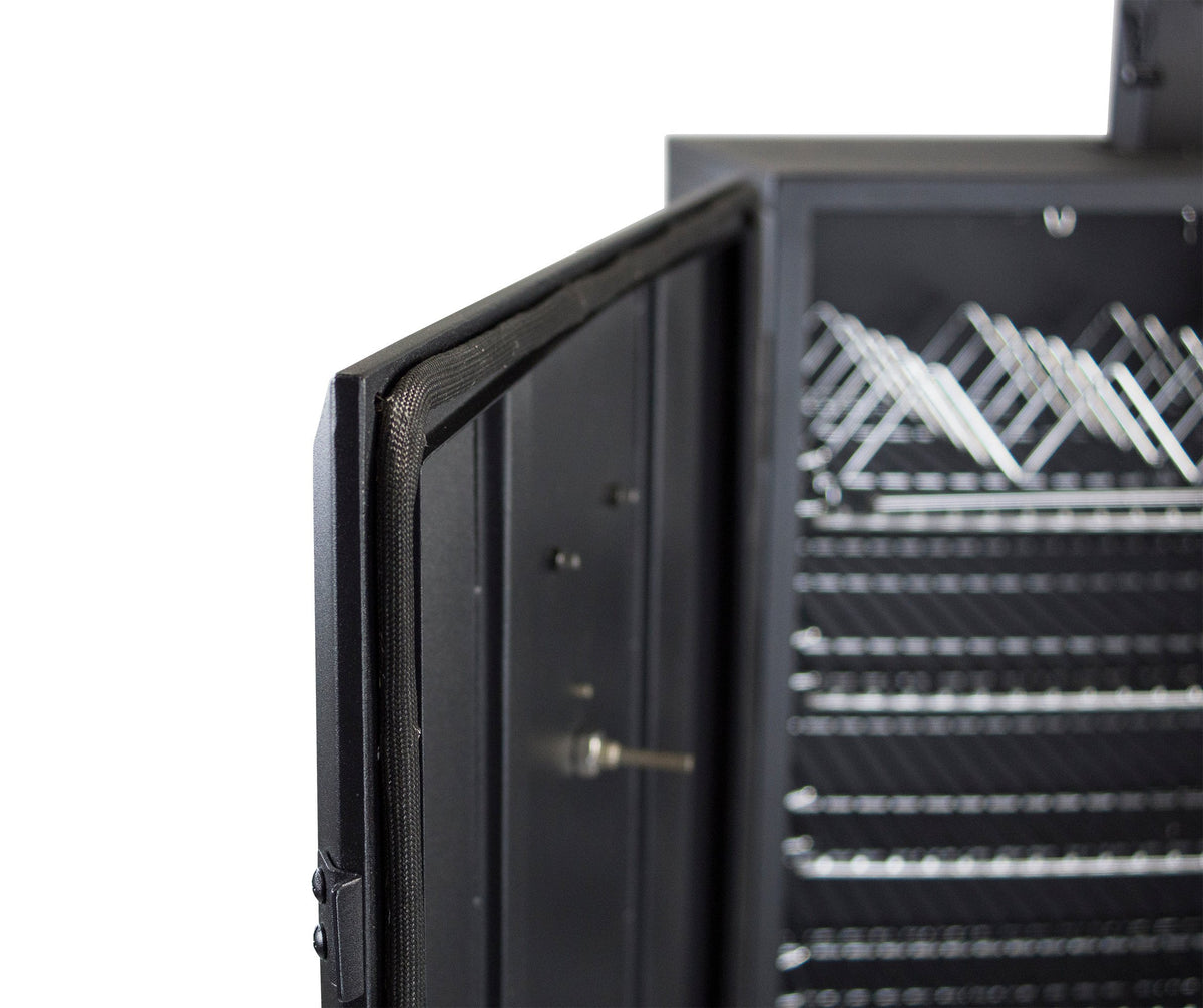 Dyna-Glo DGO1890BDC-D vertical design improves heat circulation.