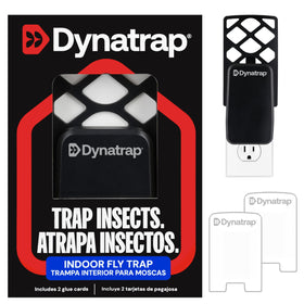 Dynatrap DT3007 front view showing compact indoor trap for quick setup.