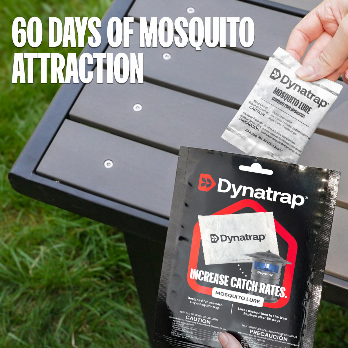Compatible with any Dynatrap Outdoor Insect Trap