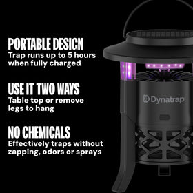 Dynatrap dusk-to-dawn mode provides overnight protection