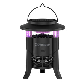 Dynatrap outdoor bug trap front view showing UV LED attraction