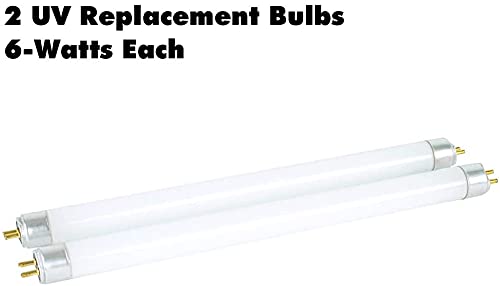 Quadruple bulb pack keeps spare bulbs ready for maintenance.