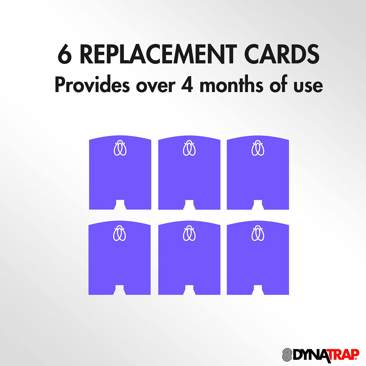 DynaTrap StickyTech cloud-color cards stay discreet in kitchens and dining rooms.