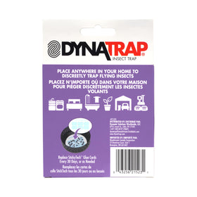 Dynatrap StickyTech glue card when full signals easy replacement