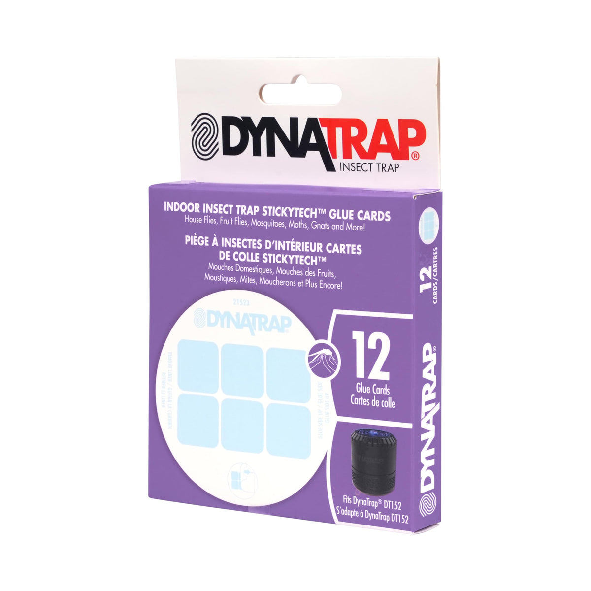 Dynatrap StickyTech glue card replacement makes upkeep simple and mess-free