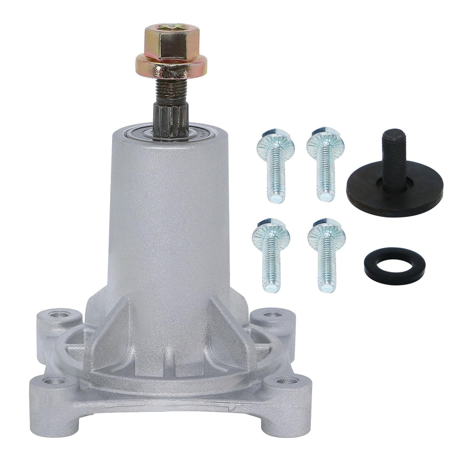 Elegant DynaVim Parts spindle assembly for Husqvarna YTH22V46 enhances compatibility and reliability.