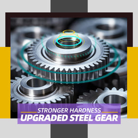 DynaVim Parts durable steel gear starter suitable for lawn tractors and generators.