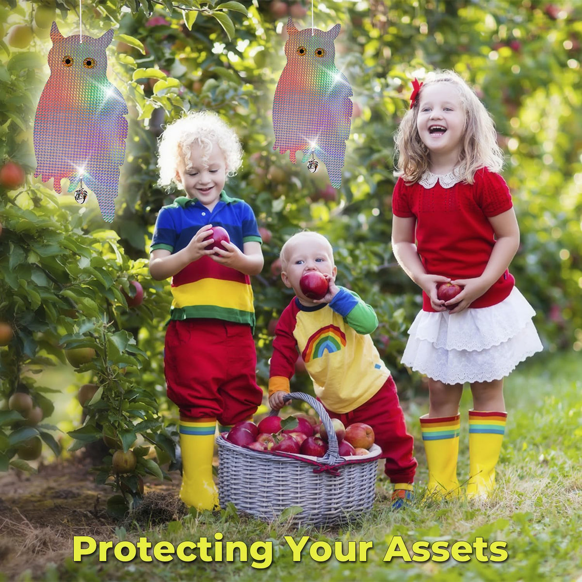 Dyvicl outdoor garden deterrent wards off birds and pests