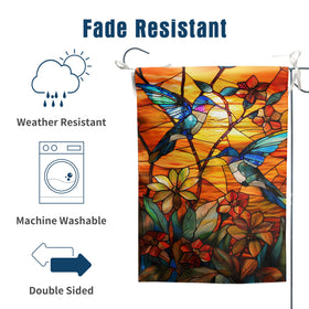 DZGlobal bright double-sided flag delivers vivid color for outdoor porches and lawns