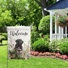 DZGlobal easy-install garden flag ideal for quick seasonal updates