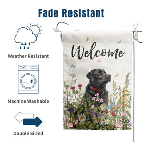 DZGlobal floral lab garden decor for patios, porches, and lawns