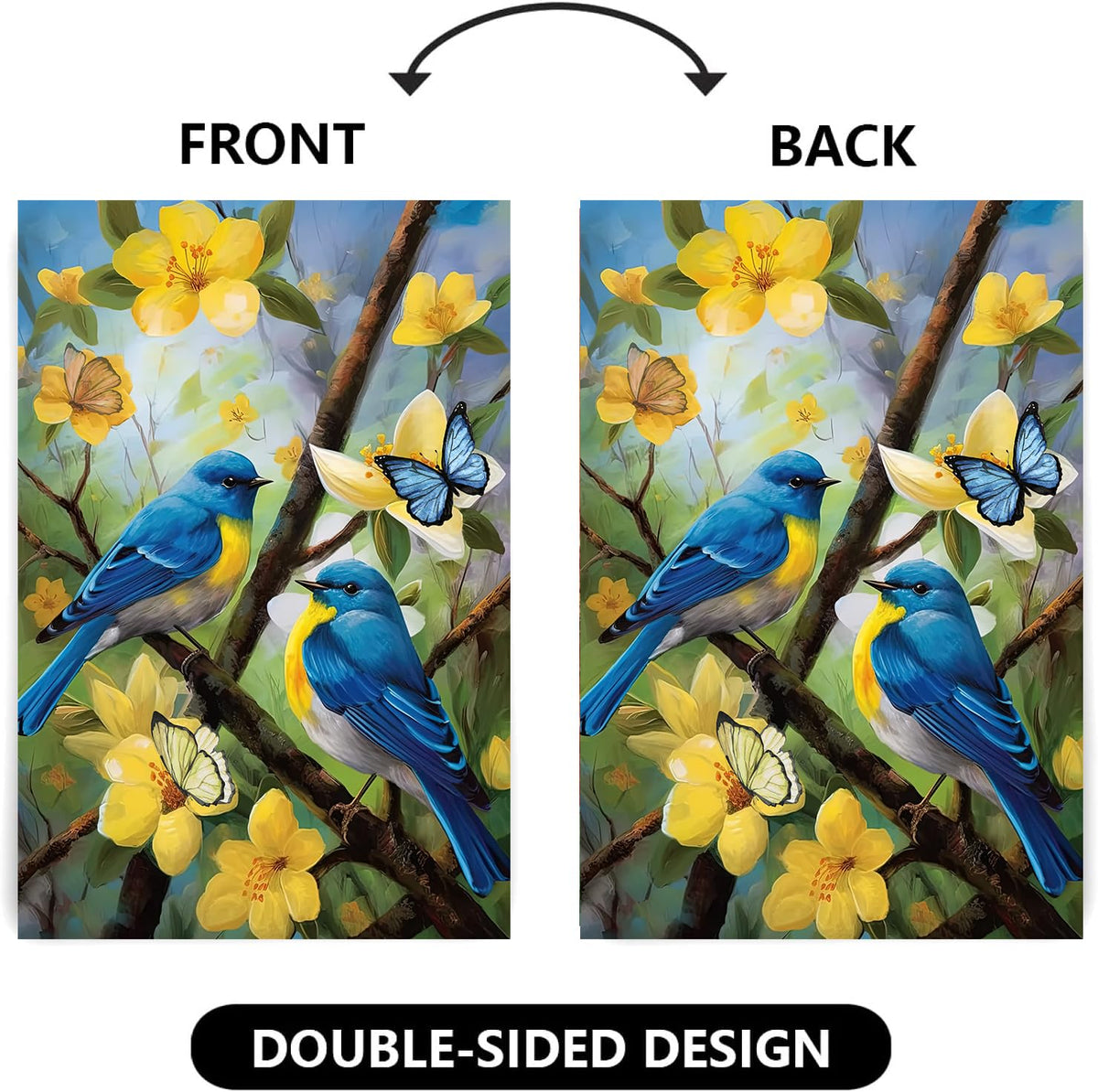 DZGlobal outdoor yard flag withstands weather while brightening your veranda.