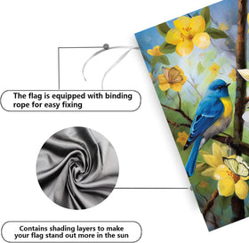 DZGlobal spring-summer flag with lively color welcomes guests.