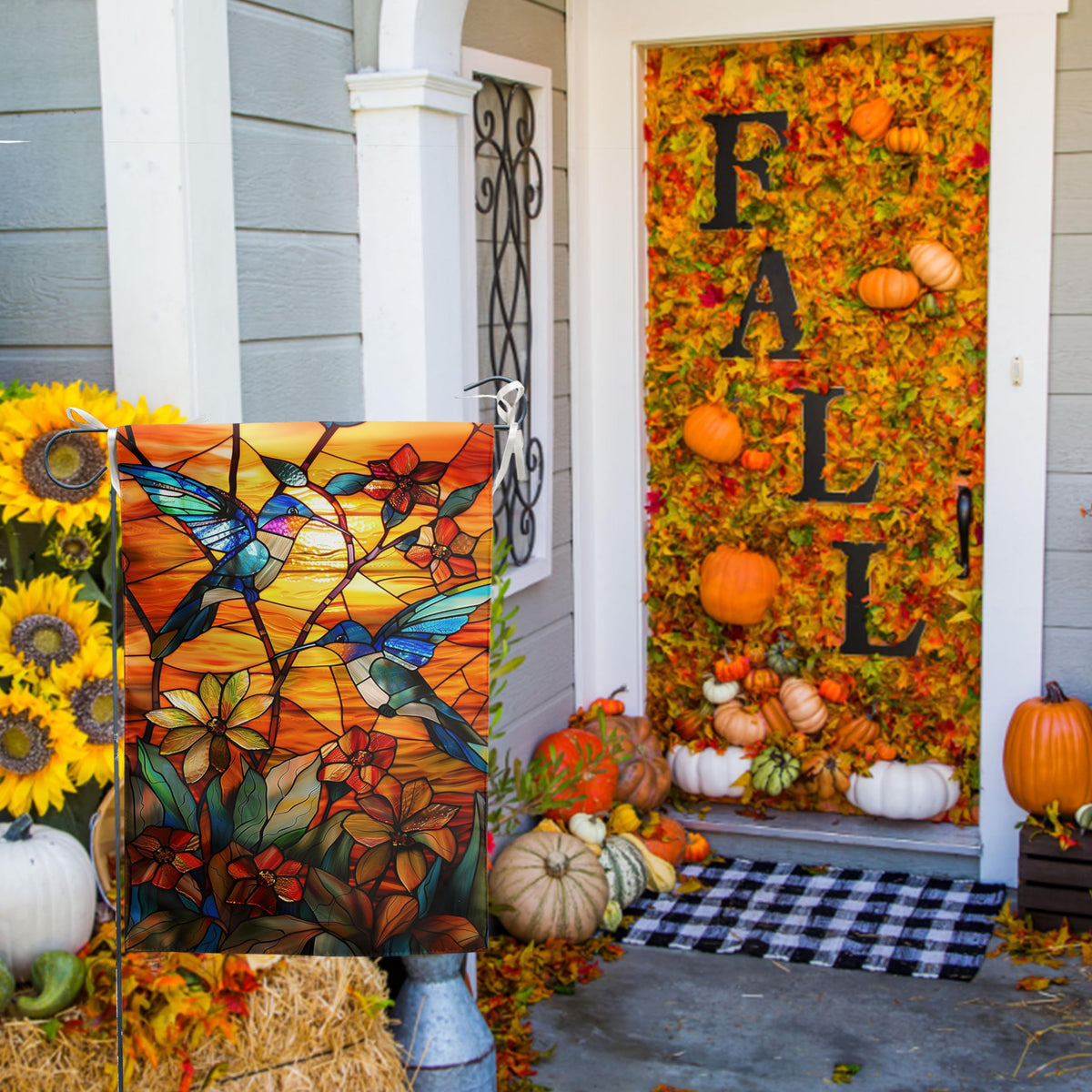 DZGlobal weatherproof polyester flag withstands outdoor conditions while keeping colors vibrant