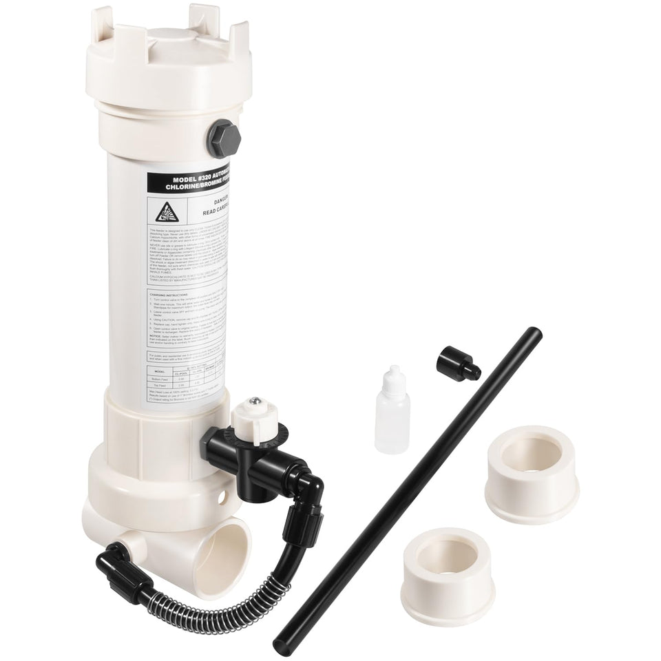 E-cowlboy R171096 front view shows durable ABS housing for long-lasting pool sanitation.