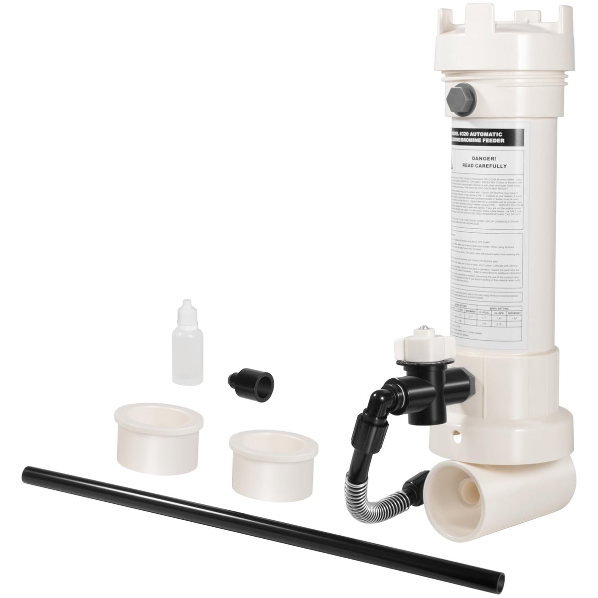 E-cowlboy R171096 rear view highlights dual O-rings for leak prevention.