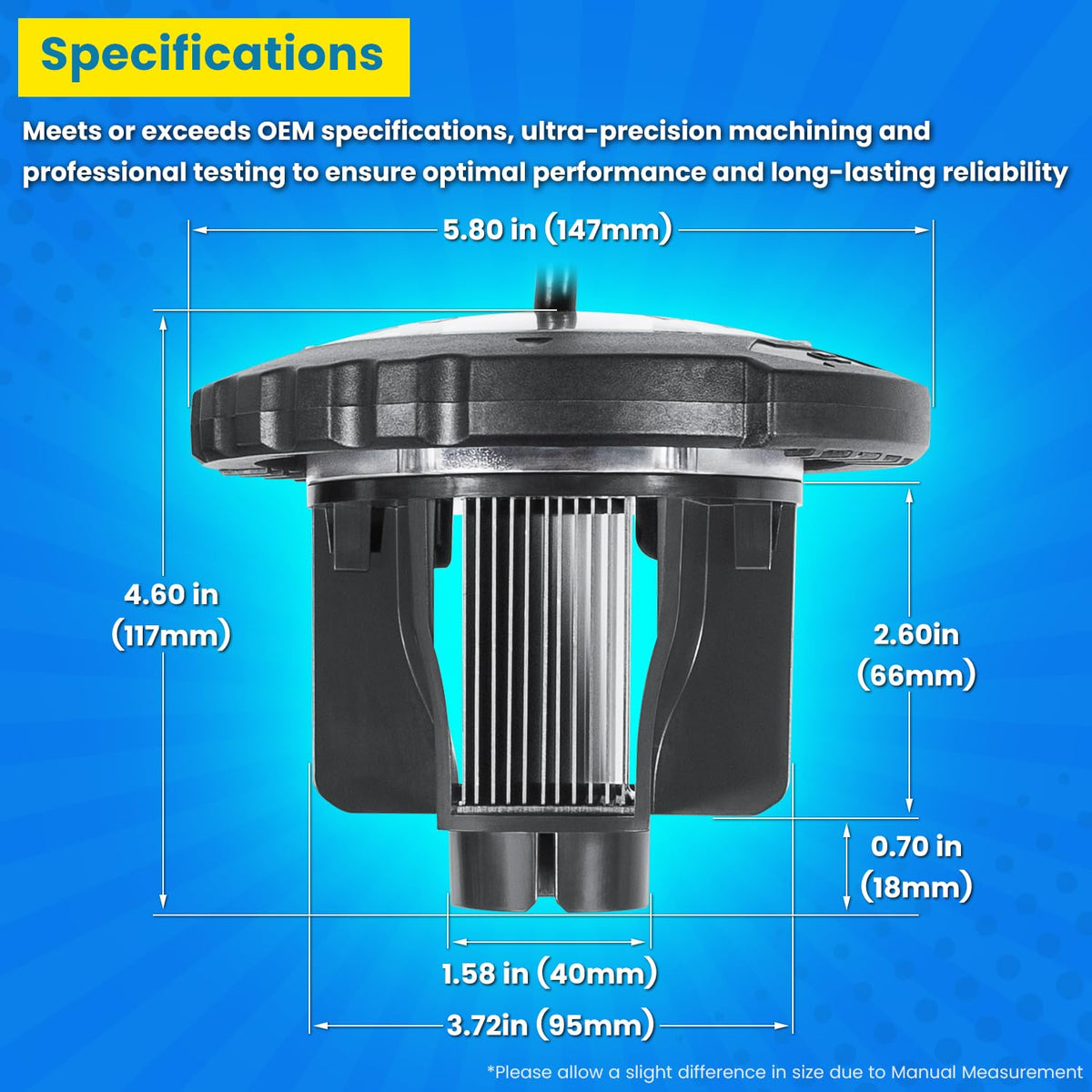 E-cowlboy TruClear11K includes O-ring and power cord