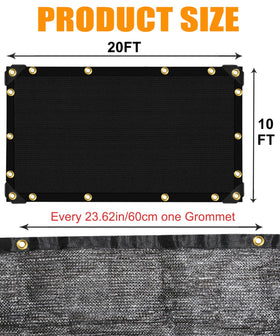 e.share quick-installation with grommets and rope setup
