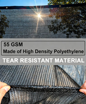 e.share winter-friendly shade cloth shields against wind