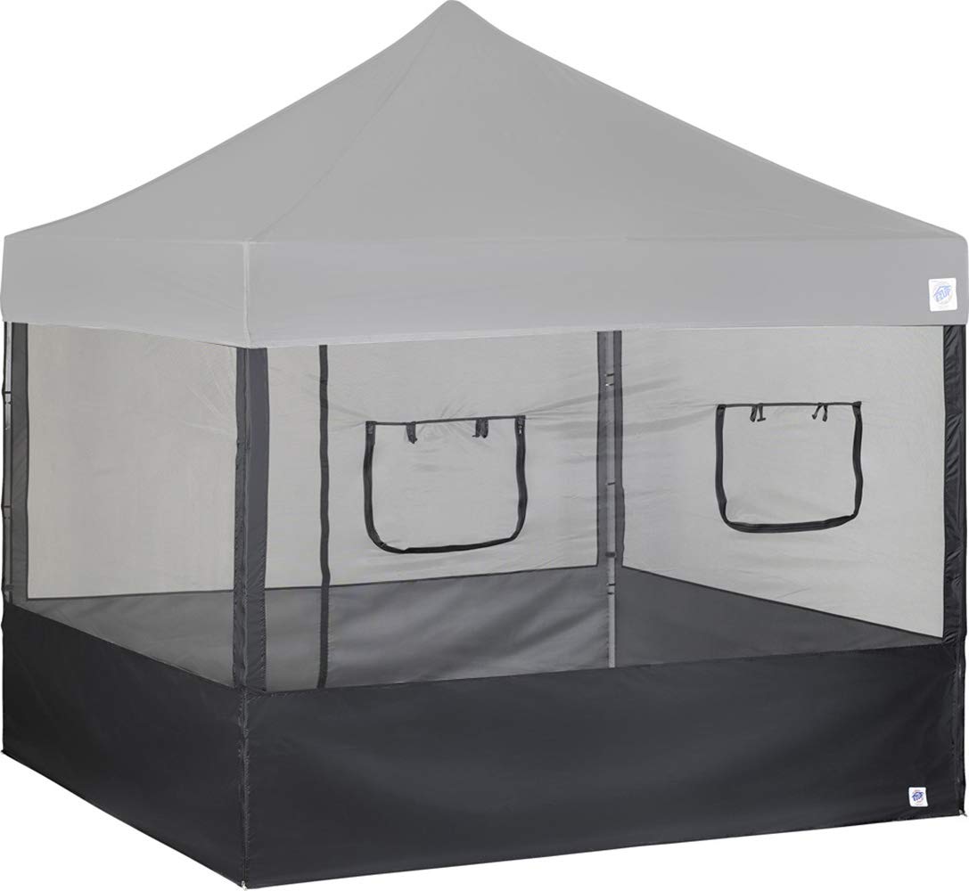 E-Z UP Food Booth roll-up windows wall for fast outdoor service