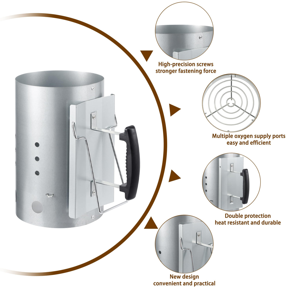 E500 eco-friendly fire starters ready to light a grill efficiently