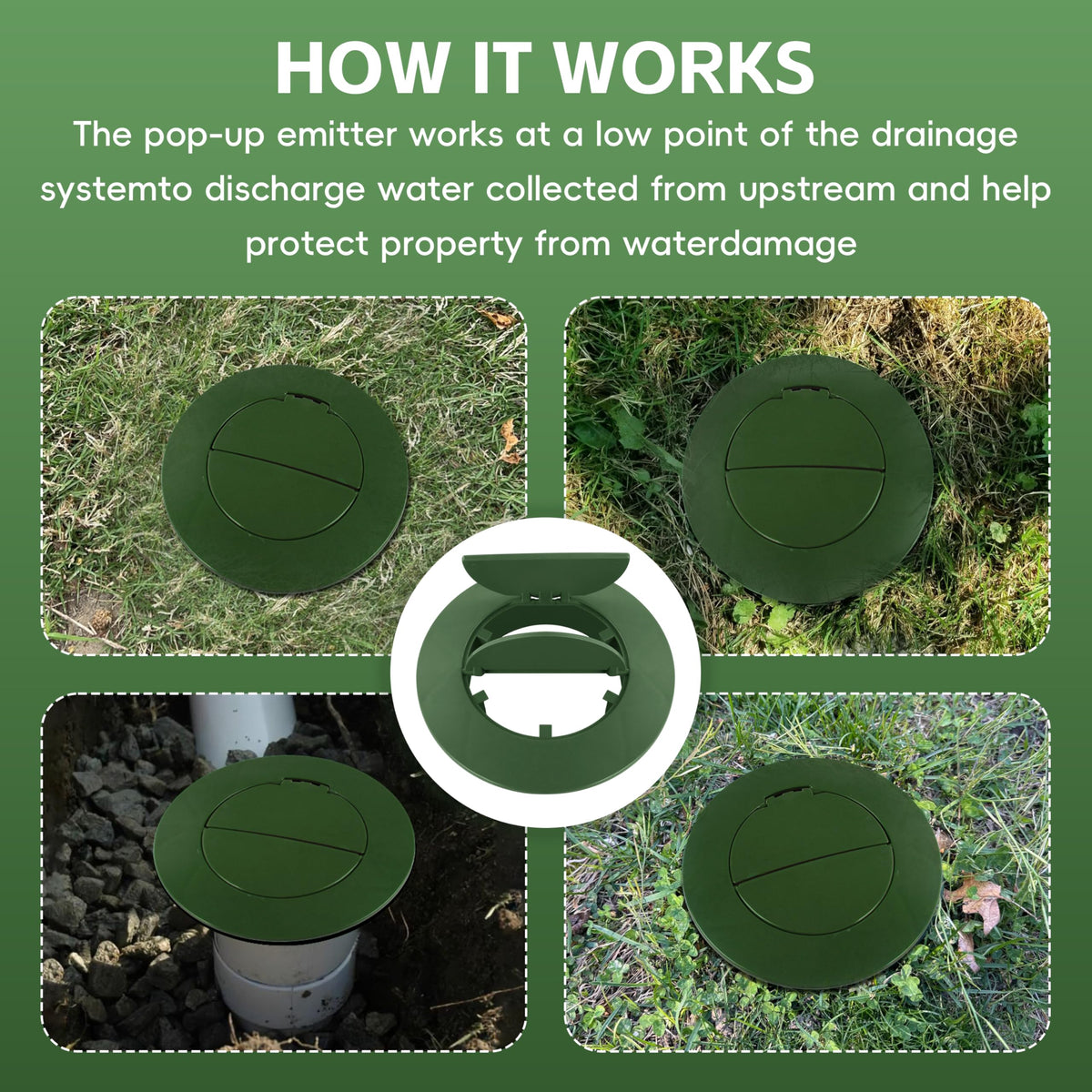 eaacaa low-profile flush-to-ground design reduces trip hazards