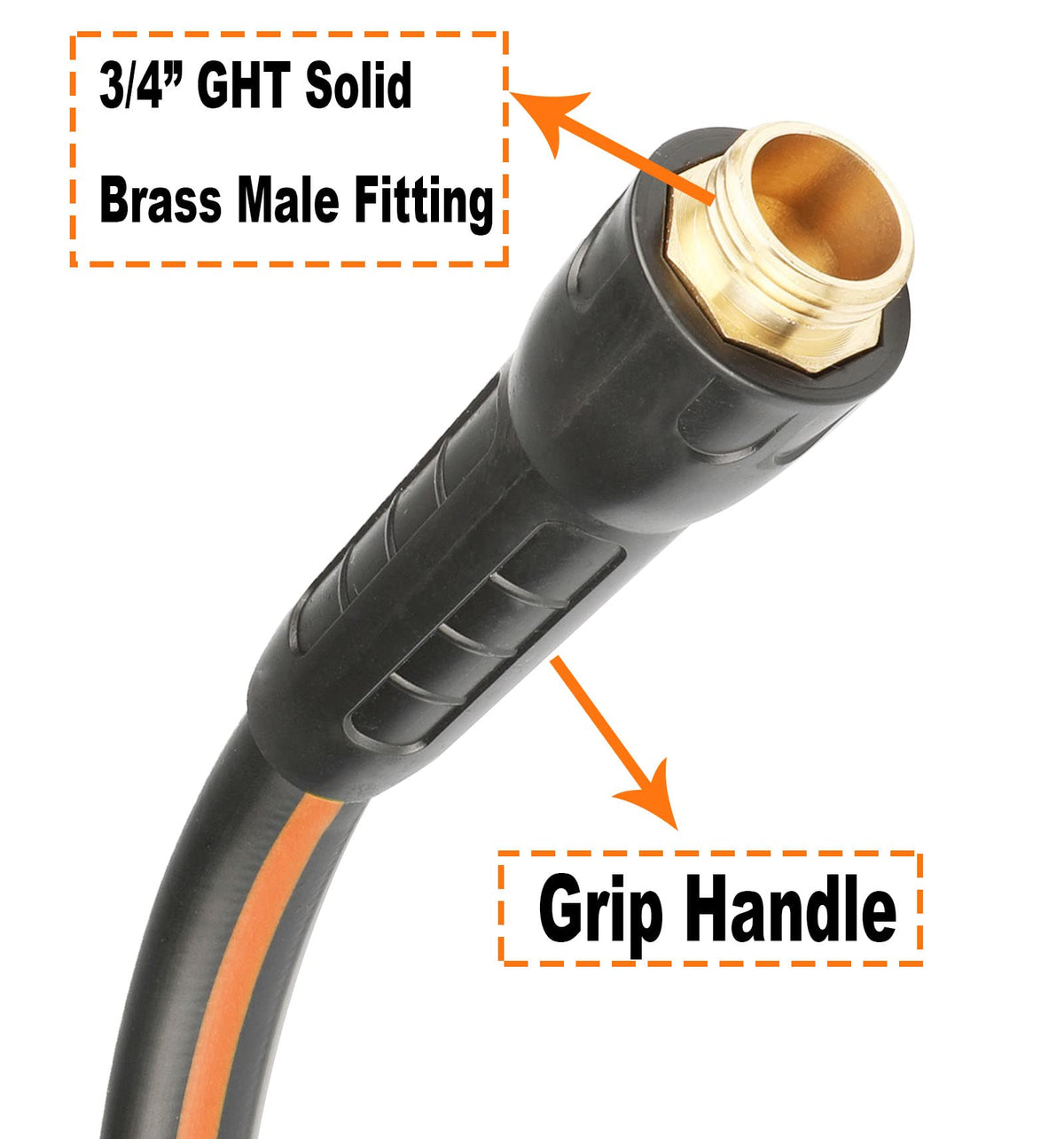 EADUTY kink-free flexible hose performs in cold weather