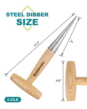 Compact design fits tool bags and sheds for easy storage.