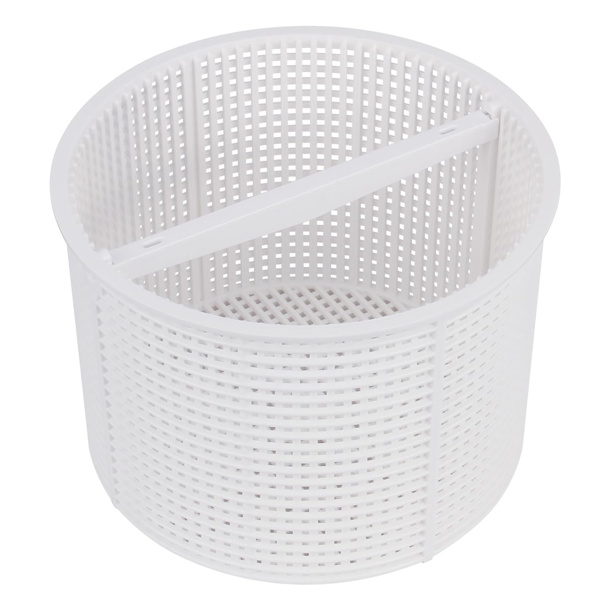 EAGLEGGO 7in skimmer basket shown inside Hayward SPX1082CA for debris capture