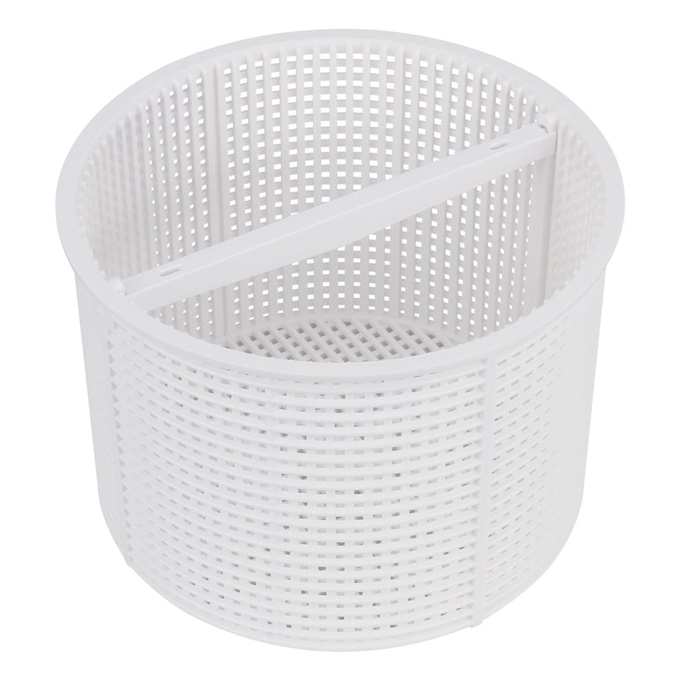 EAGLEGGO 7in skimmer basket shown inside Hayward SPX1082CA for debris capture