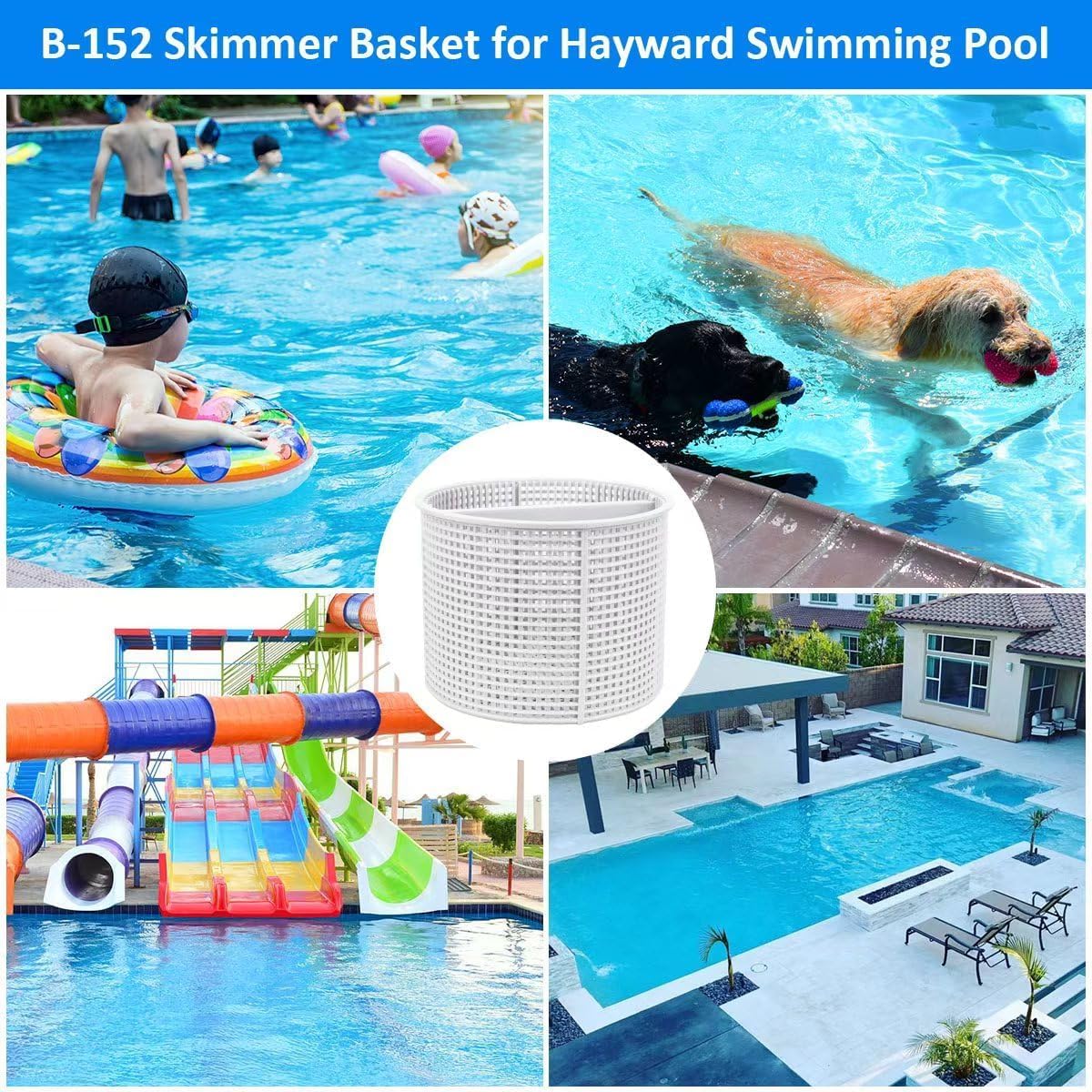 EAGLEGGO compatible basket fits Hayward SPX1082CA and B-152 skimmers