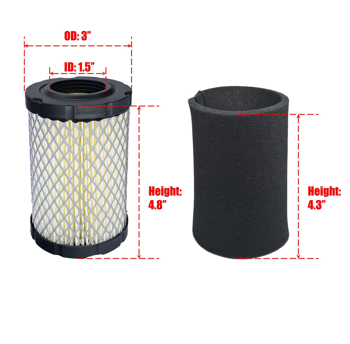Eamonhigh fuel filter part of tune-up kit for smooth fuel flow