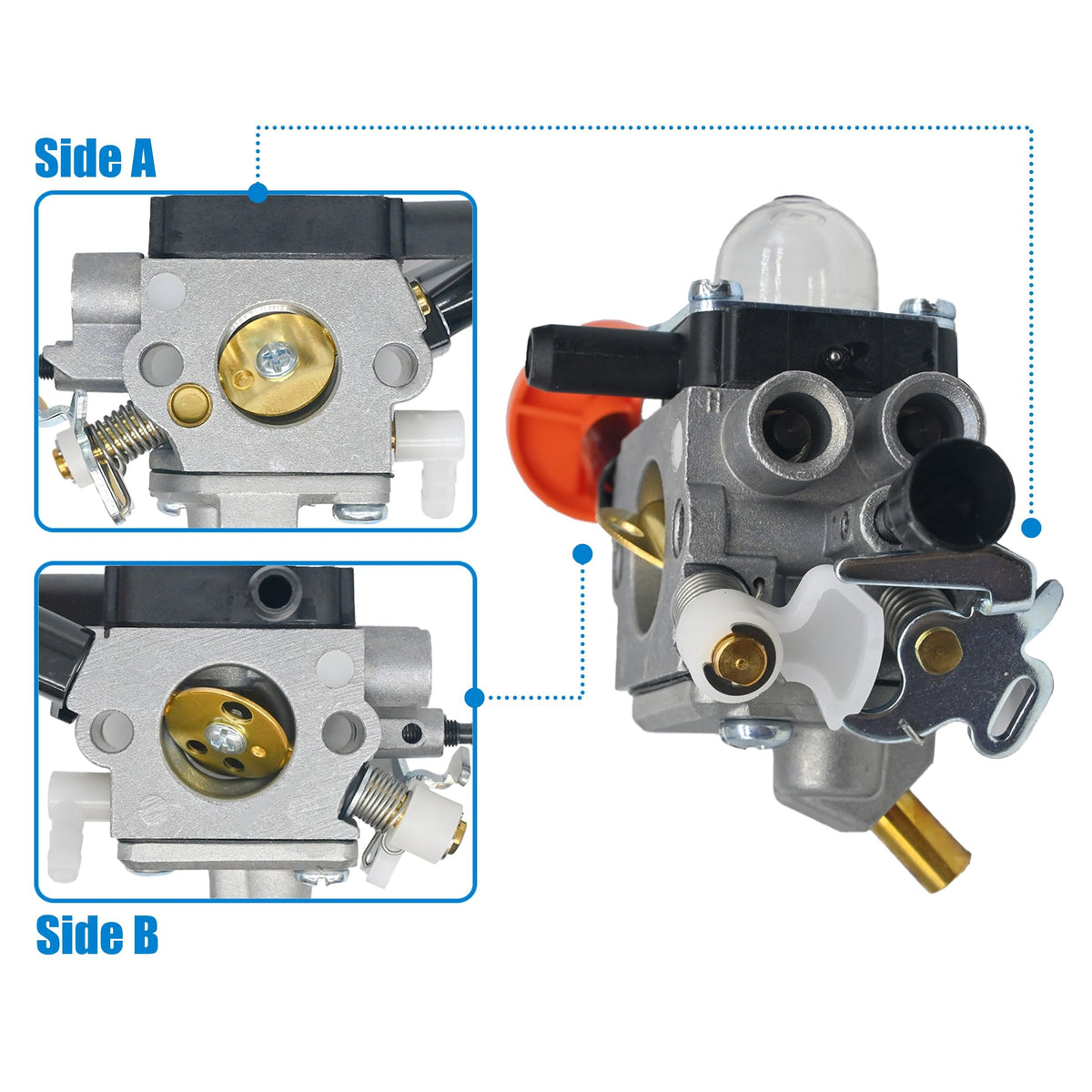 Eamonhigh fuel line ensures steady fuel delivery and easy installation