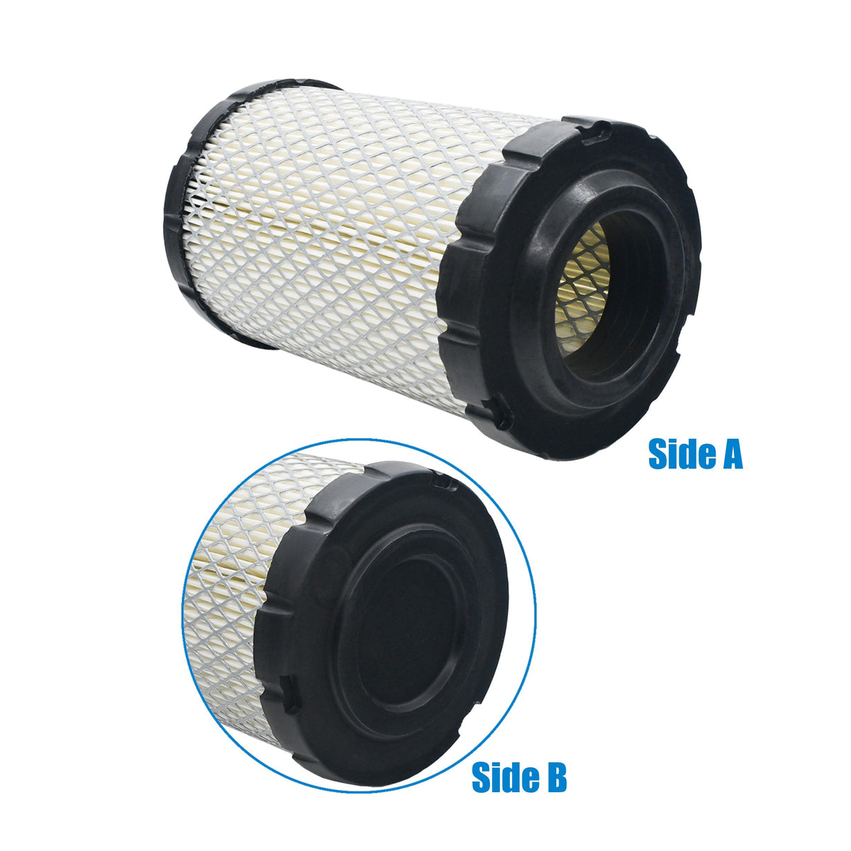 Eamonhigh lawn mower air filter fits 22-26hp Kohler 7000-series.
