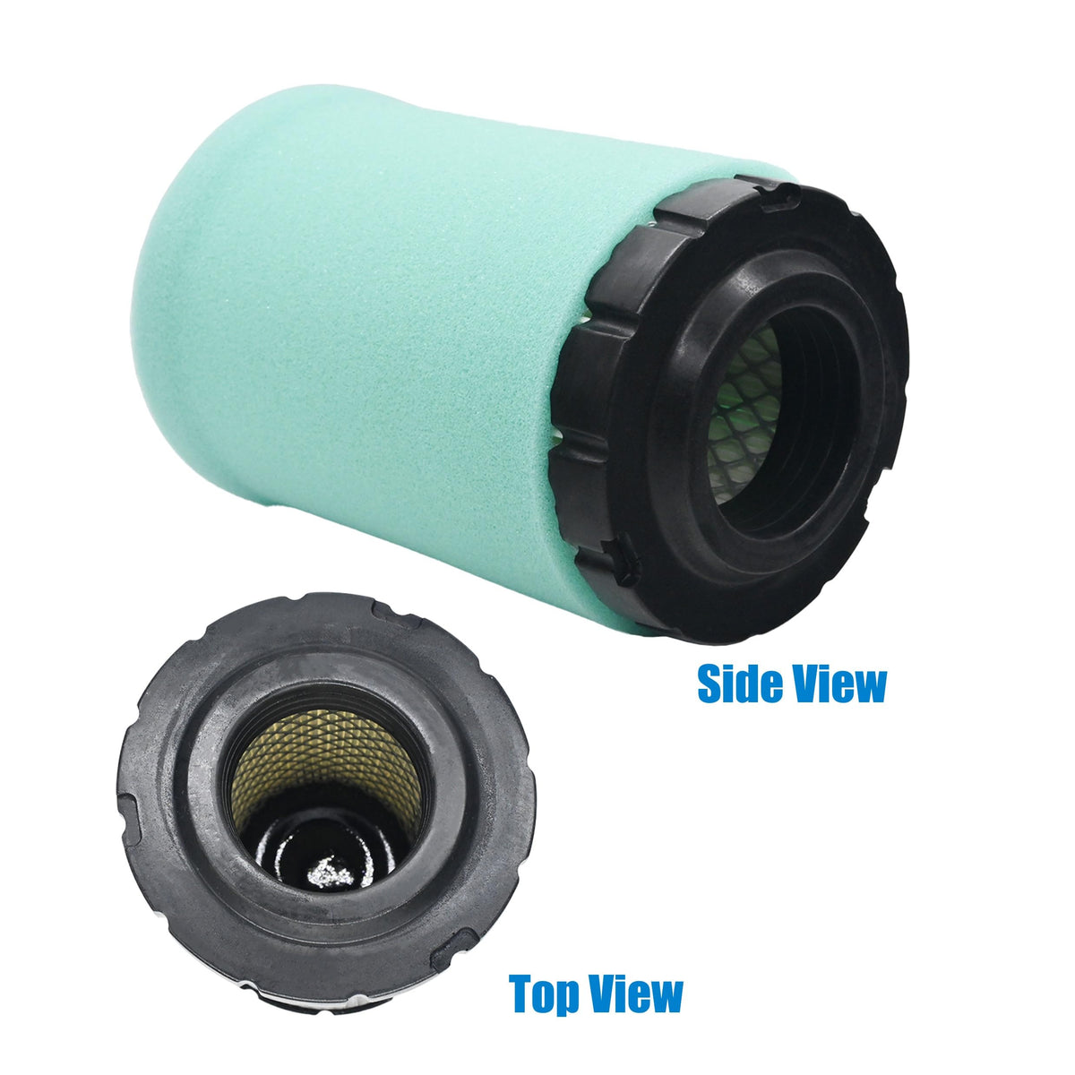 Eamonhigh two-pack includes standard and pro filters for quick replacement.