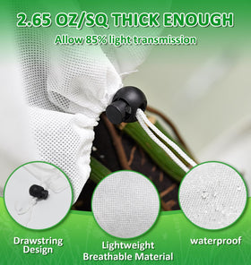 EAONE breathable waterproof fabric blocks rain and snow while keeping moisture out.