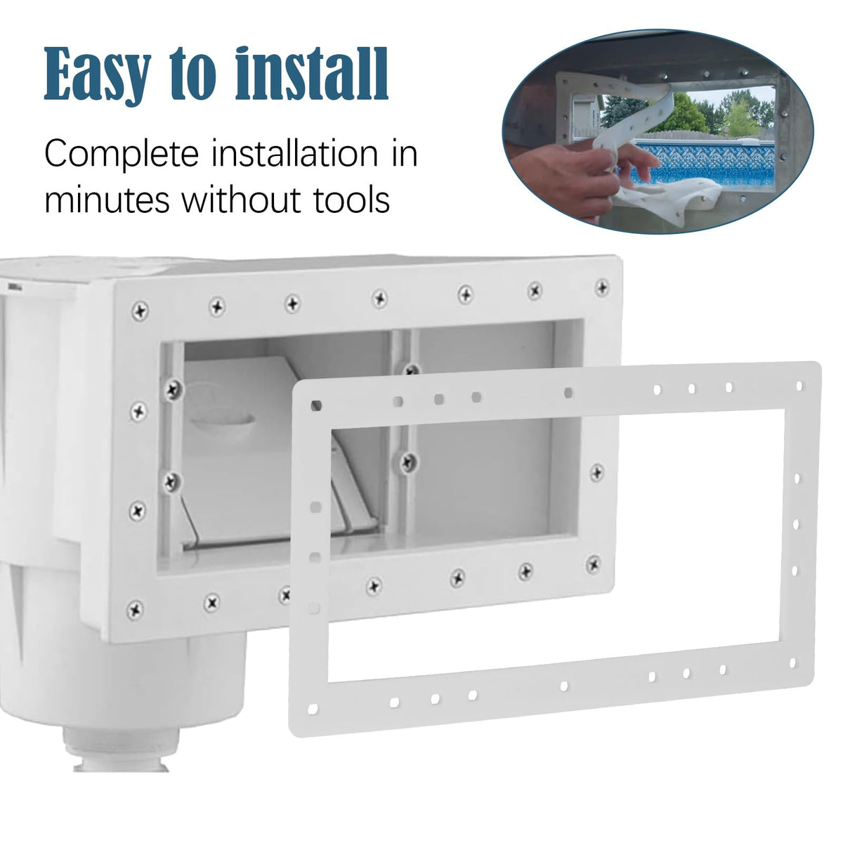 EAORBD gasket is Hayward SPX1091GW compatible for quick, tool-free installation.