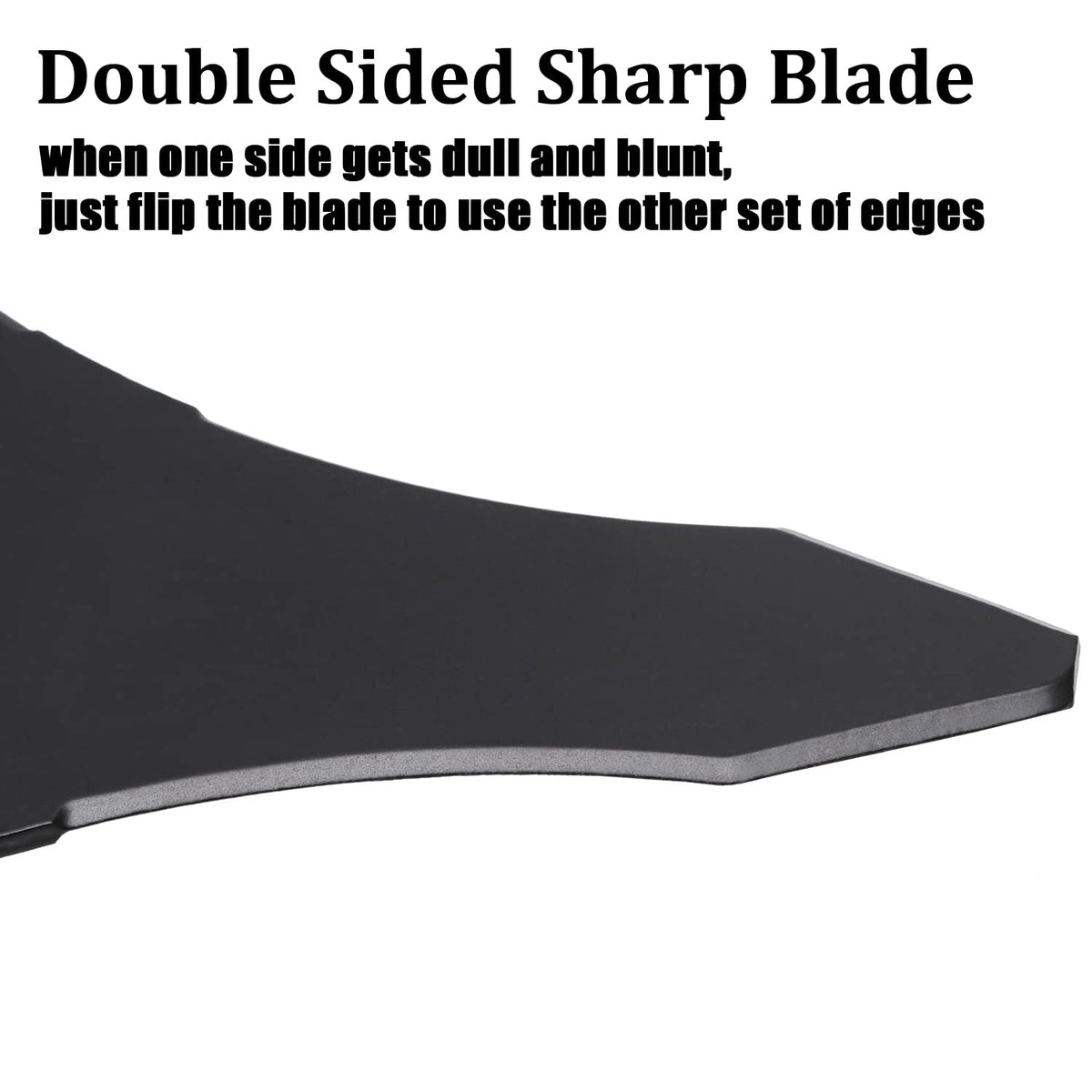 Adapter-attached blade with 1-inch arbor adapter on a compatible trimmer.