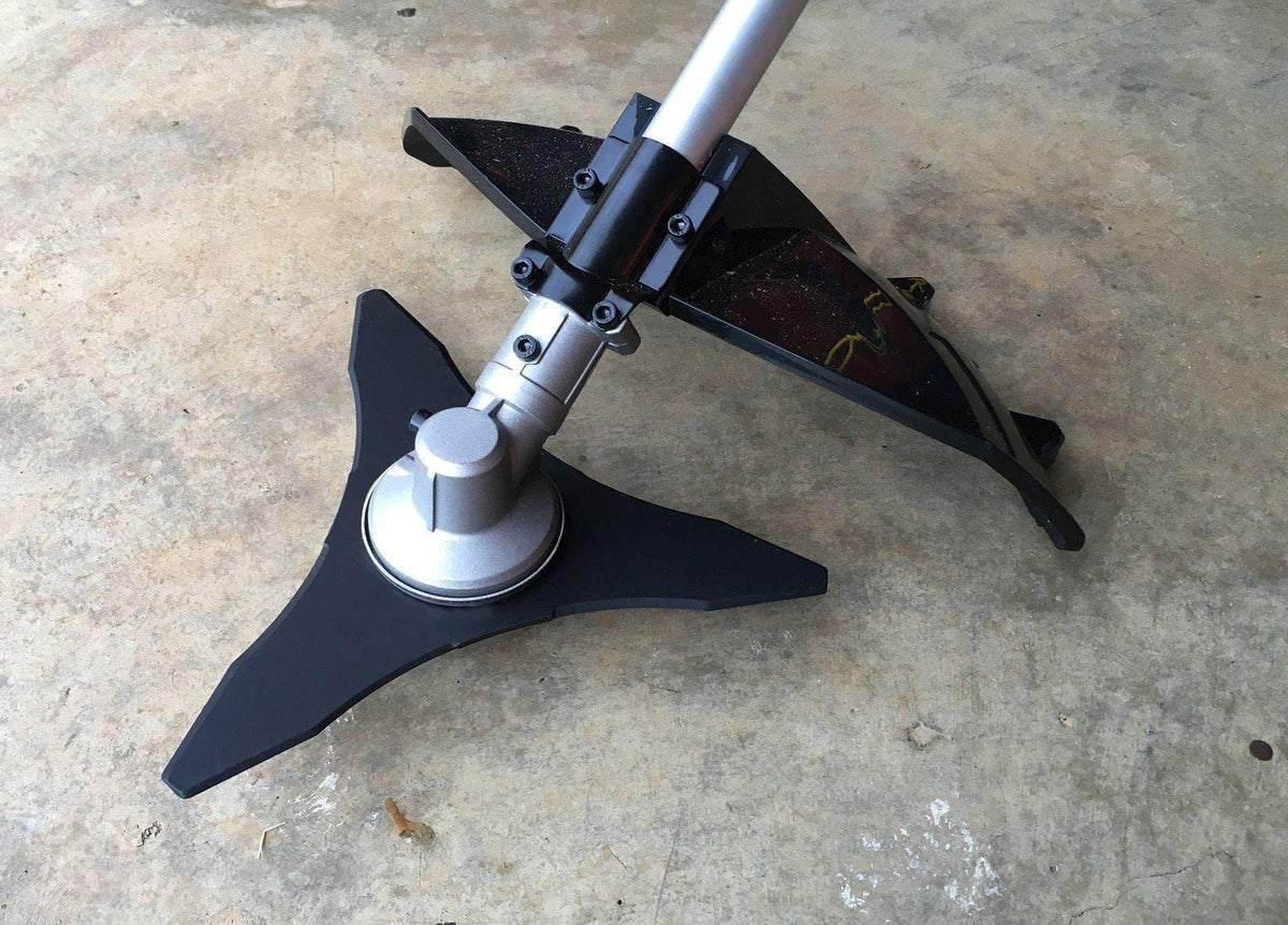 Eapele blade close-up showing regrindable edge for sustained cutting power.