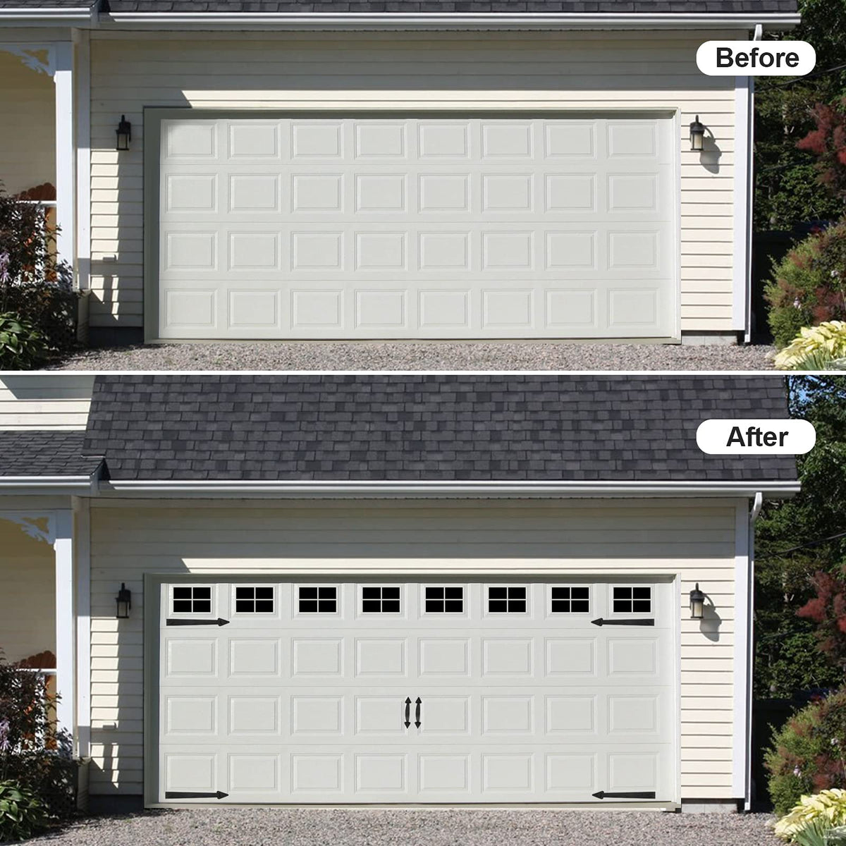 Eapele magnetic windows closeup highlights the durable PVC finish.