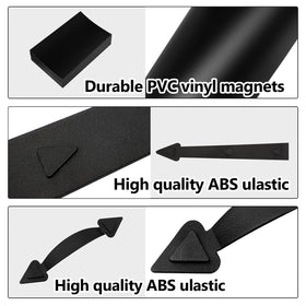 Eapele window hinges 4pcs add depth and a convincing garage door frame.