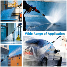 EARLEAS quick-connect nozzle shows universal fit for quick start on most pressure washers