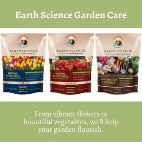 Earth Science castings added to compost to create liquid plant food.