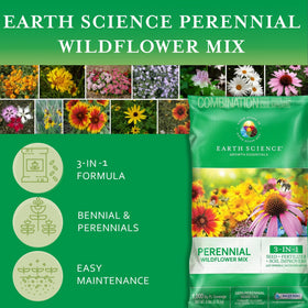 Earth Science Easy-to-apply pouch simplifies planting and setup.
