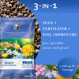 Earth Science mulch and soil improvers enriching soil for healthier growth.