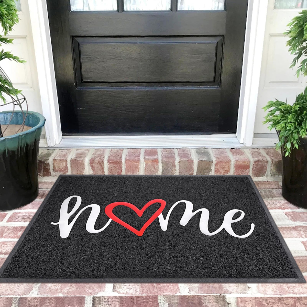 EARTHALL door mat outside view, 36x24, suited for heavy-traffic entryways.