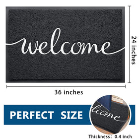 Earthall doormat for outside and inside entrances guards floors against mud