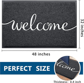 Earthall entryway mat for indoor-outdoor use, easy to clean and lay flat.